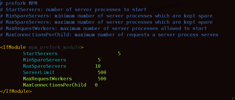 Server-Reached-MaxRequestWorkers-Setting